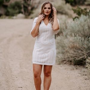 White Cocktail Dress